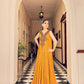 Golden Hour embroidered wrap view